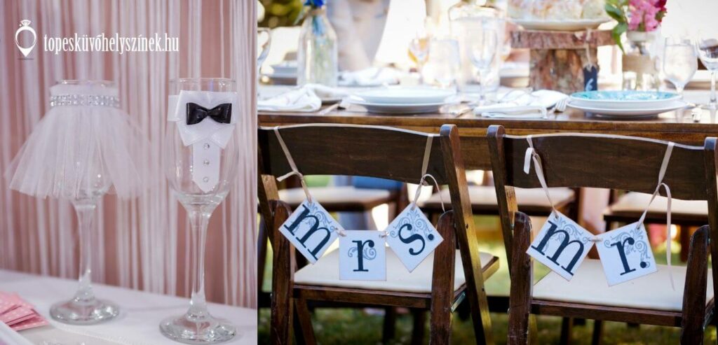esküvői dekoráció saját kezűleg