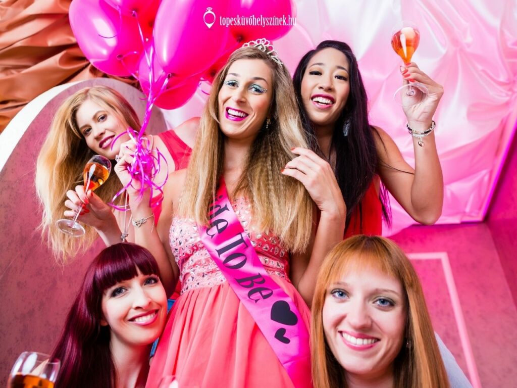 lánybúcsú dekoráció