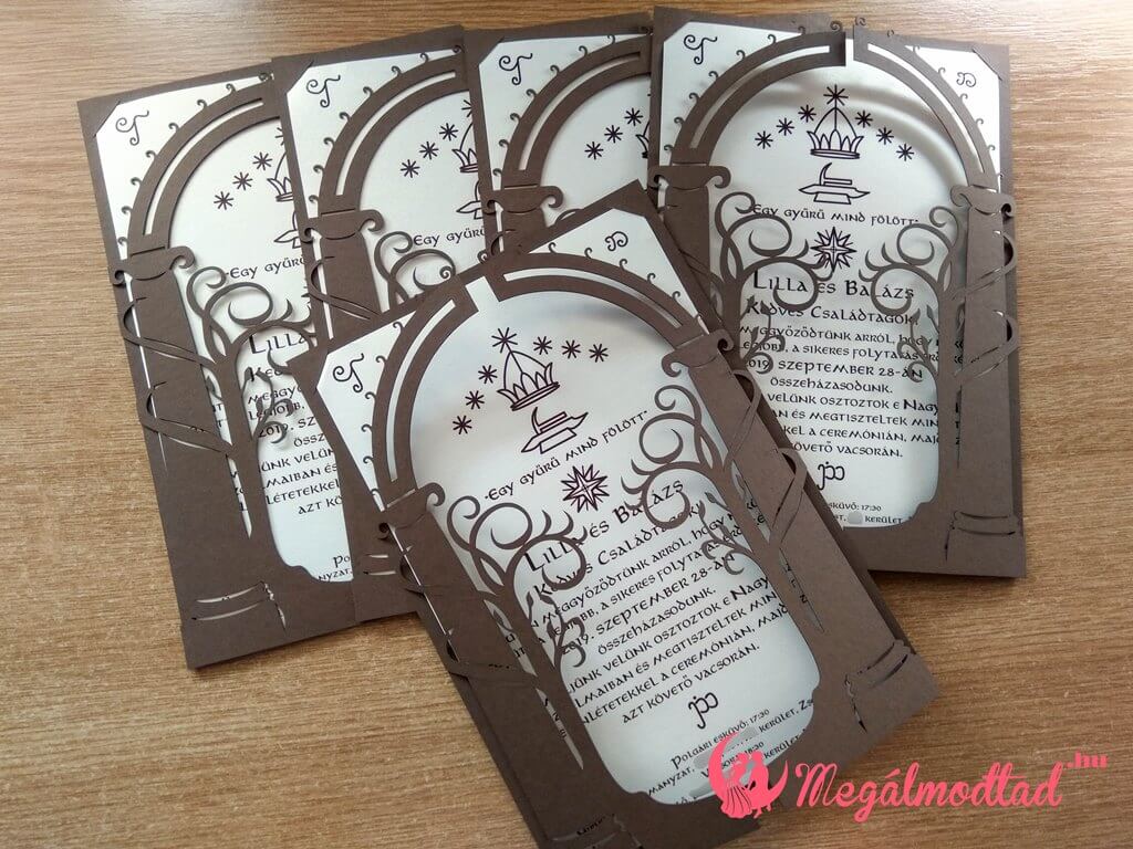 esküvői meghívó készítés
