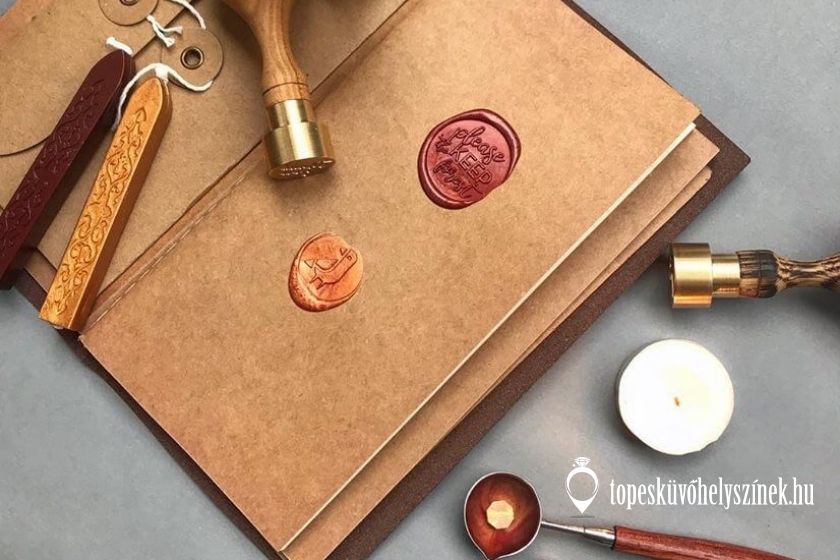 pecsétviasz esküvői meghívó