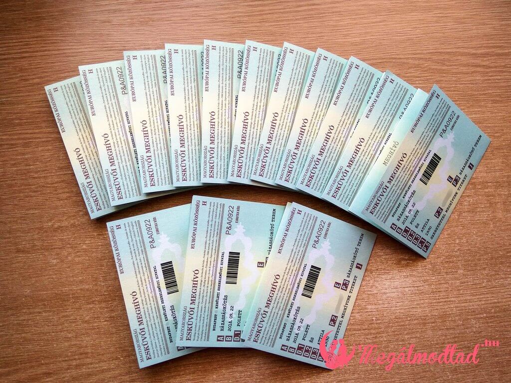 esküvői meghívó készítés